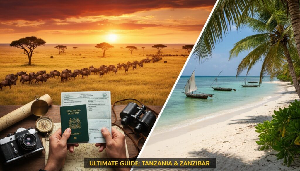 découvrez notre guide complet pour explorer la tanzanie et zanzibar, avec toutes les formalités et préparatifs essentiels pour un voyage réussi.