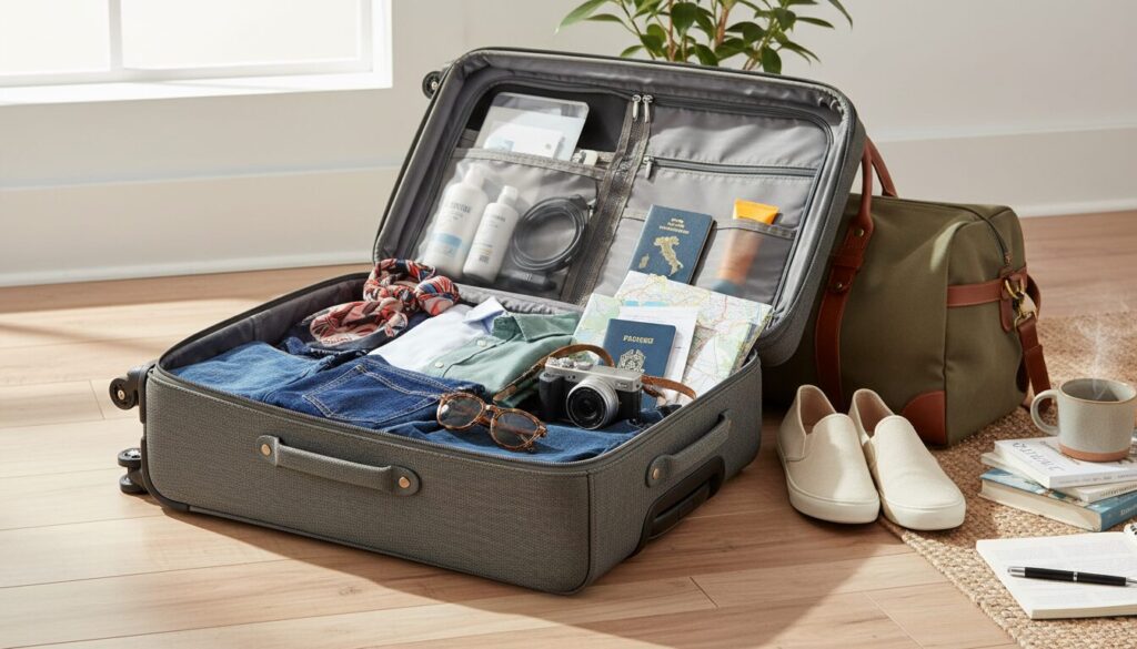 Checklist essentielle pour vos vacances : préparez votre valise sans oublier aucun détail