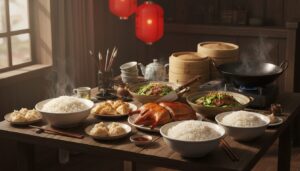 Guide de la cuisine chinoise traditionnelle : recettes, techniques et culture